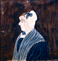Miniature portrait painting of Zipporah Levy