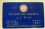 Membership card of Jack D. Weiler