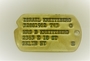 Dog tags of Israel Kreitzberg