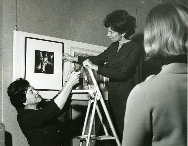 Adas Israel Synagogue exhibition installation